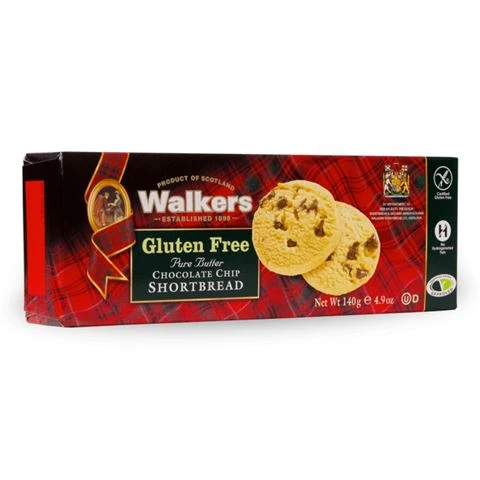 Walkers - Gluten Free Chocolate Chip Shortbread 3 Walkers - Gluten Free Chocolate Chip Shortbread