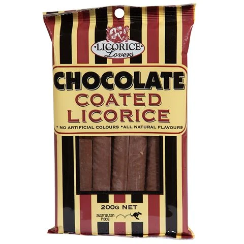 Peter's Licorice Lovers - Chocolate Coated Licorice 200g 3 Peter's Licorice Lovers - Chocolate Coated Licorice 200g