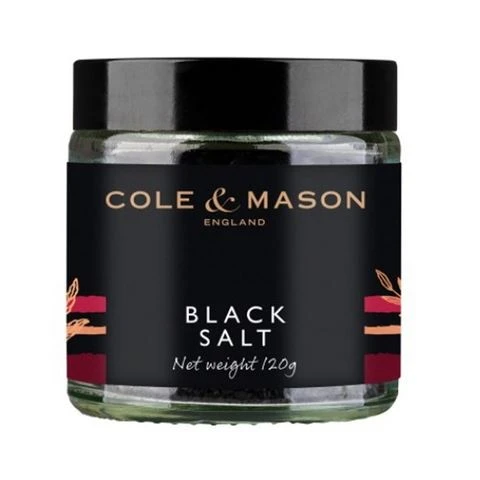 Cole & Mason - Black Salt 120g 3 Cole & Mason - Black Salt 120g