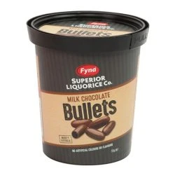 Superior - Milk Chocolate Bullets Tub 750g