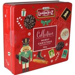 Lambertz - Nutcracker Cookies Tin 500g