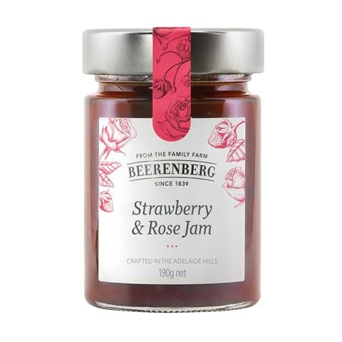 Beerenberg - Strawberry Rose Jam 190g 3 Beerenberg - Strawberry Rose Jam 190g