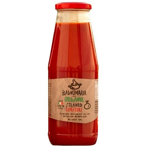 Bagnomaria - Passata Di Pomodoro Organic 680g 3 Bagnomaria - Passata Di Pomodoro Organic 680g