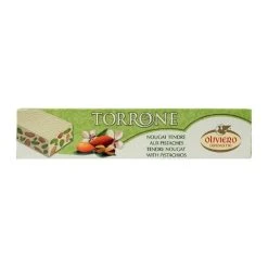 Oliviero - Soft Nougat W/Pistachio & Almonds 150g
