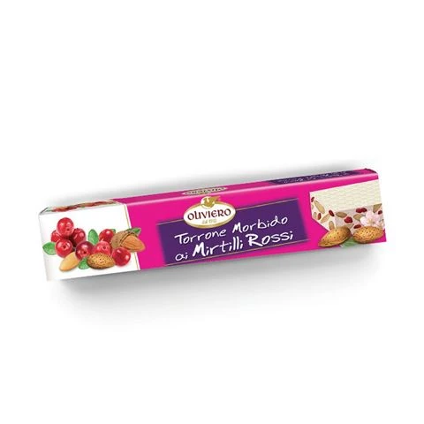 Oliviero - Soft Almond & Cranberry Torrone 150g 3 Oliviero - Soft Almond & Cranberry Torrone 150g
