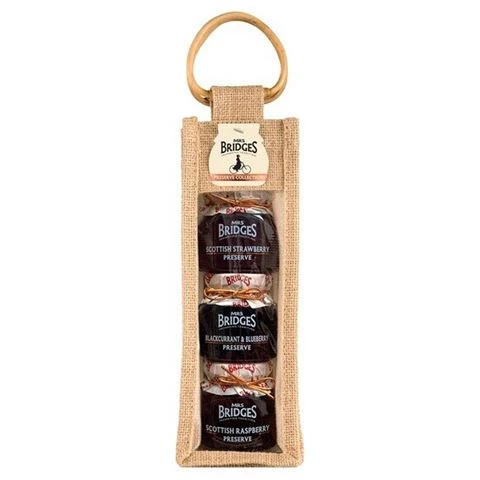 Mrs Bridges - Preserves Collection Natural Jute Bag 3pce 3 Mrs Bridges - Preserves Collection Natural Jute Bag 3pce