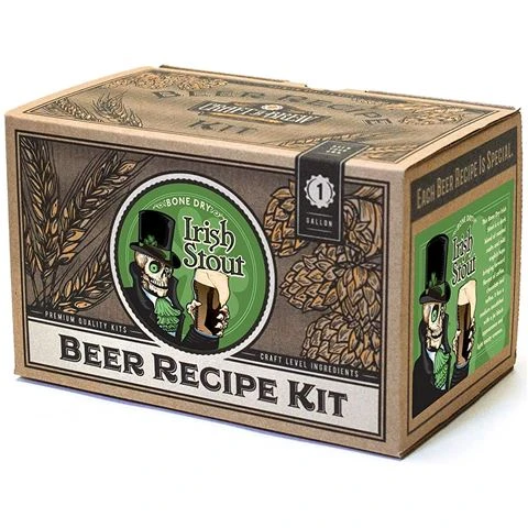 Craft A Brew - Beer Recipe Kit Bone Dry Irish Stout 6pce 3 Craft A Brew - Beer Recipe Kit Bone Dry Irish Stout 6pce