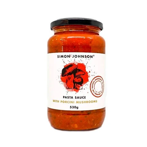 Simon Johnson - Pasta Sauce With Porcini 530g 3 Simon Johnson - Pasta Sauce With Porcini 530g