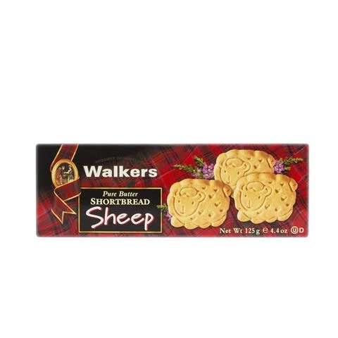 Walkers - Shortbread Sheep Shapes 125g 3 Walkers - Shortbread Sheep Shapes 125g