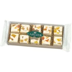 Carlier - Vanilla Nougat Cubes W/ Fruits 110g