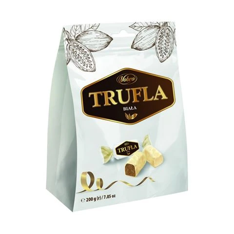 Vobro - White Chocolate Truffles 200g 3 Vobro - White Chocolate Truffles 200g