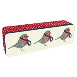 Grandma Wilds - Embossed Patchwork Robin Tin 200g