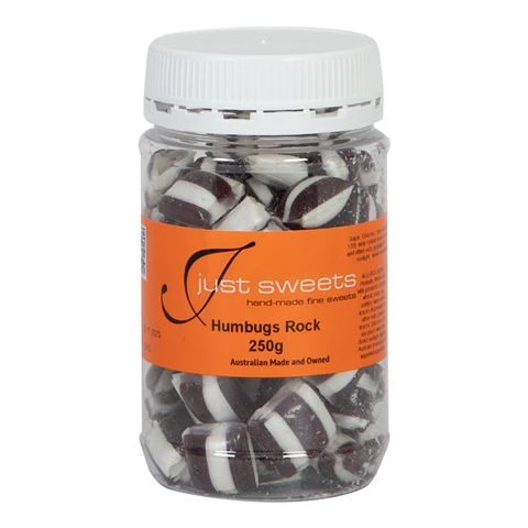 Just Sweets - Humbugs Rock 250g 3 Just Sweets - Humbugs Rock 250g
