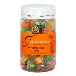 Just Sweets - Assorted Rock 250g
