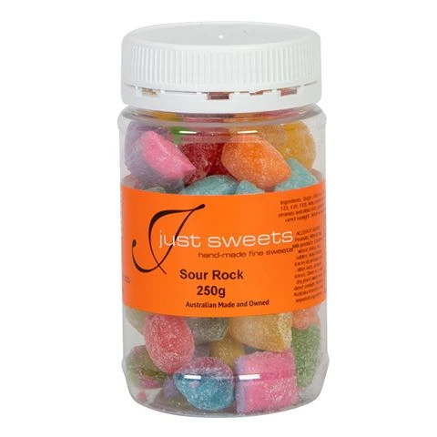Just Sweets - Sour Rock 250g 3 Just Sweets - Sour Rock 250g