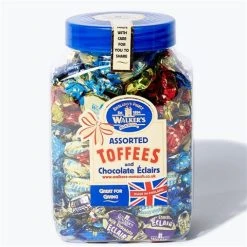 Walkers - Assorted Toffees & Chocolate Eclairs 1.25kg
