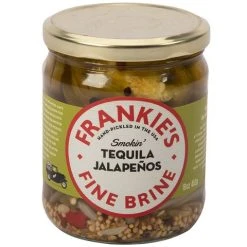 Frankie's Fine Brine - Smokin' Tequila Jalapenos 453g