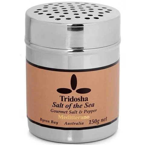 Tridosha - Salt Of The Sea Meditterano W/Canister 150g 3 Tridosha - Salt Of The Sea Meditterano W/Canister 150g