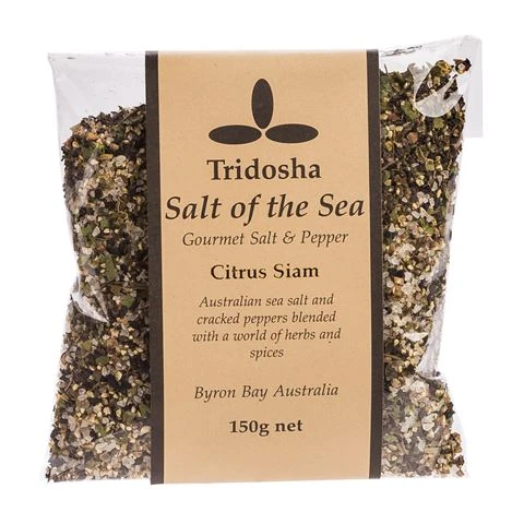 Tridosha - Salt Of The Sea Citrus Siam 150g 3 Tridosha - Salt Of The Sea Citrus Siam 150g
