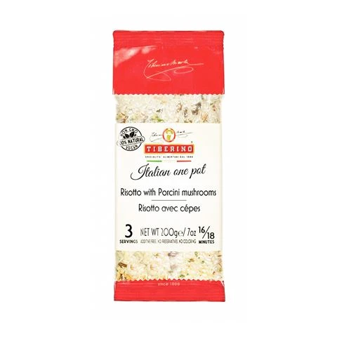 Tiberino - Risotto With Porcini Mushrooms 200g 3 Tiberino - Risotto With Porcini Mushrooms 200g