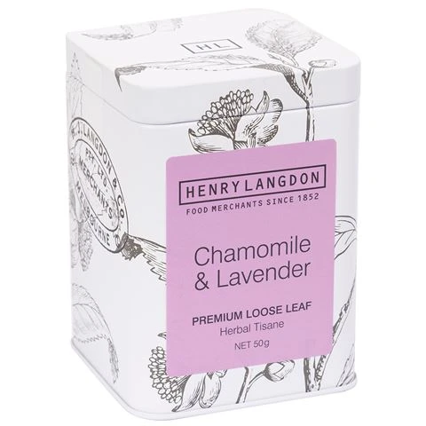 Henry Langdon - Chamomile & Lavender Premium Tea 50g 3 Henry Langdon - Chamomile & Lavender Premium Tea 50g