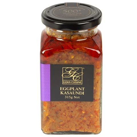 Goan Cuisine - Eggplant Kasaundi 315g 3 Goan Cuisine - Eggplant Kasaundi 315g