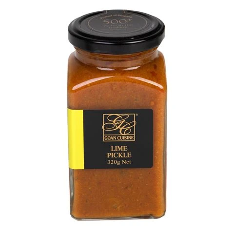 Goan Cuisine - Sari Series Lime Pickle 320g 3 Goan Cuisine - Sari Series Lime Pickle 320g