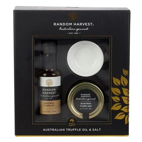 Random Harvest - Australian Truffle Oil & Salt Pack 3pce 3 Random Harvest - Australian Truffle Oil & Salt Pack 3pce