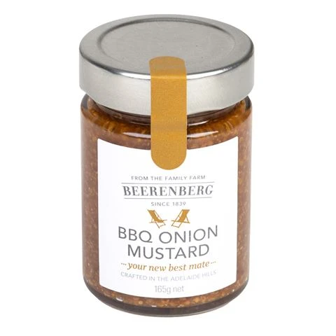 Beerenberg - BBQ Onion Mustard 165g 3 Beerenberg - BBQ Onion Mustard 165g
