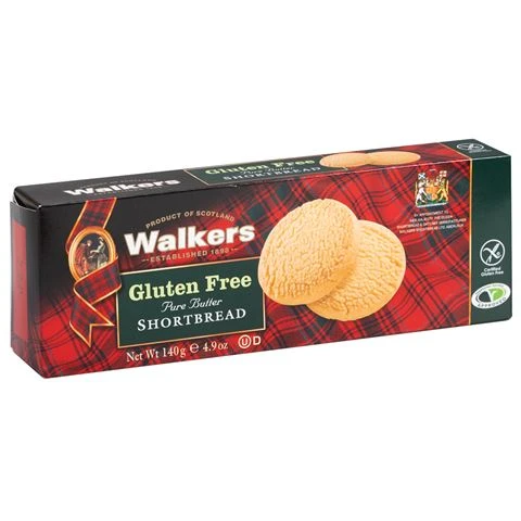 Walkers - Gluten Free Shortbread Rounds 140g 3 Walkers - Gluten Free Shortbread Rounds 140g
