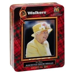 Walkers - Assorted Shortbread The Queen Tin 150g