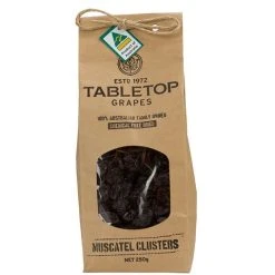 Tabletop Grapes - Muscatel Grape Clusters 250g