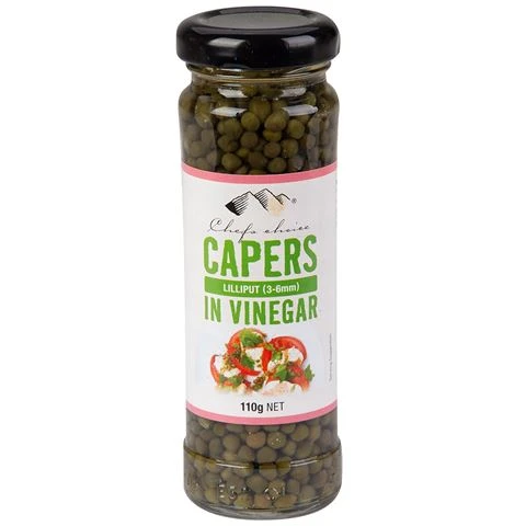 Chef's Choice - Capers Lilliput In Vinegar 110g 3 Chef's Choice - Capers Lilliput In Vinegar 110g