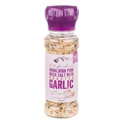 Chef's Choice - Himalayan Pink Rock Salt With Garlic 160g
