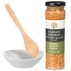 Random Harvest - Bowl & Bag Capsicum Mustard Set
