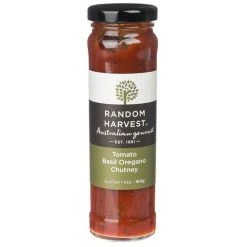 Random Harvest - Tomato Basil Oregano Chutney 160g