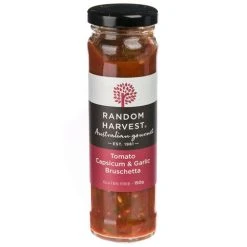 Random Harvest - Tomato Capsicum Garlic Bruschetta 150g