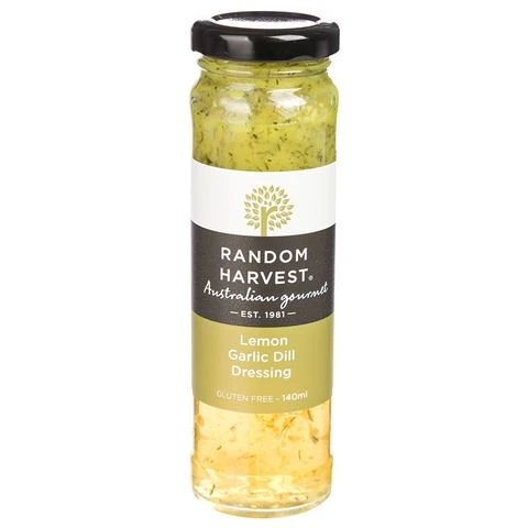 Random Harvest - Lemon Garlic Dill Dressing 140ml 3 Random Harvest - Lemon Garlic Dill Dressing 140ml