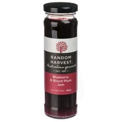 Random Harvest - Blueberry & Blood Plum Jam 180g