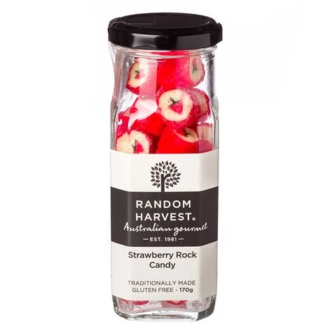 Random Harvest - Strawberry Rock Candy 170g 3 Random Harvest - Strawberry Rock Candy 170g