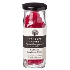 Random Harvest - Traditional Raspberry Drops 170g