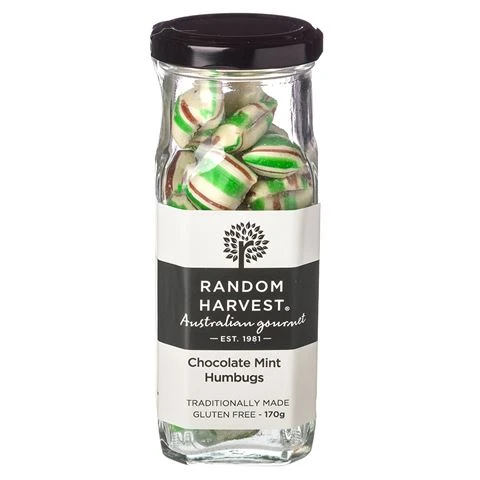 Random Harvest - Chocolate Mint Humbugs 170g 3 Random Harvest - Chocolate Mint Humbugs 170g
