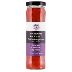 Random Harvest - Roasted Capsicum Tapenade 140g