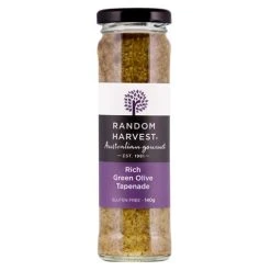 Random Harvest - Rich Green Olive Tapenade 140g