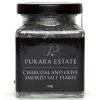 Pukara Estate - Charcoal & Olive Smoked Salt Flakes 100g