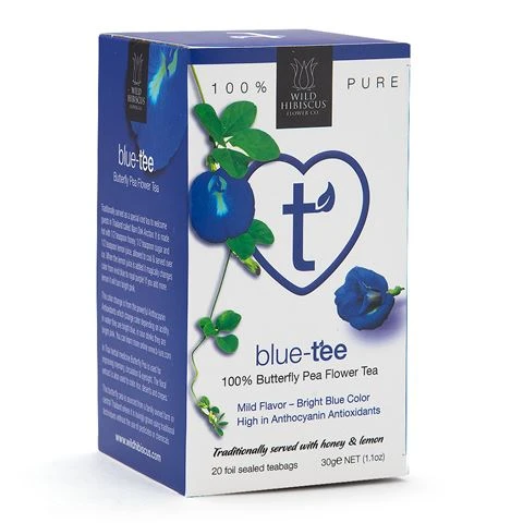 Wild Hibiscus - Heart Tee Pure Butterfly Pea Flower Tea 3 Wild Hibiscus - Heart Tee Pure Butterfly Pea Flower Tea