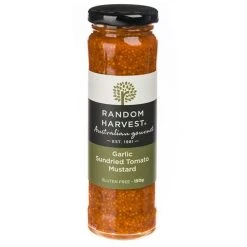 Random Harvest - Garlic Sundried Tomato Mustard 150g