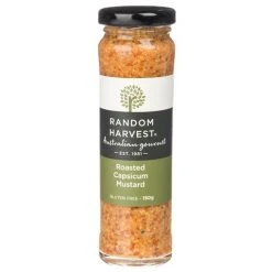 Random Harvest - Roasted Capsicum Mustard 150g