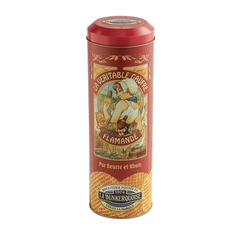 La Dunkerquoise - Pure Butter & Rum Waffles 400g 3 La Dunkerquoise - Pure Butter & Rum Waffles 400g