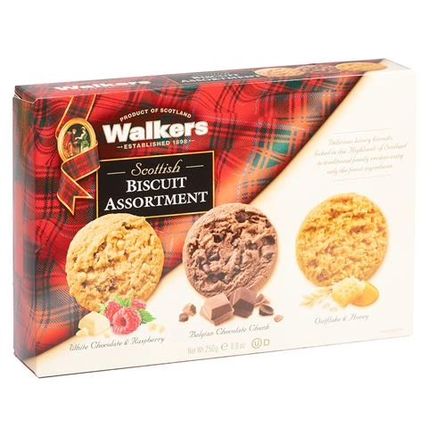 Walkers - Scottish Biscuit Assortment 250g 3 Walkers - Scottish Biscuit Assortment 250g